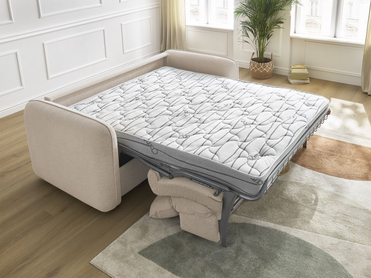 Canapé droit convertible ouverture express ACHILLE