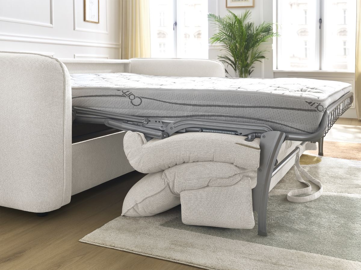 Canapé droit convertible ouverture express ACHILLE