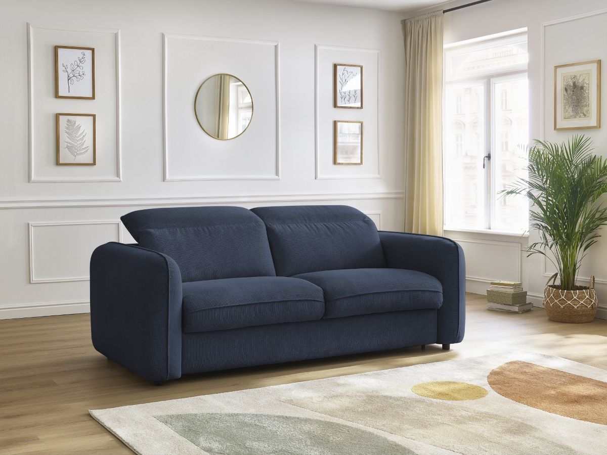 Canapé droit convertible ouverture express ACHILLE