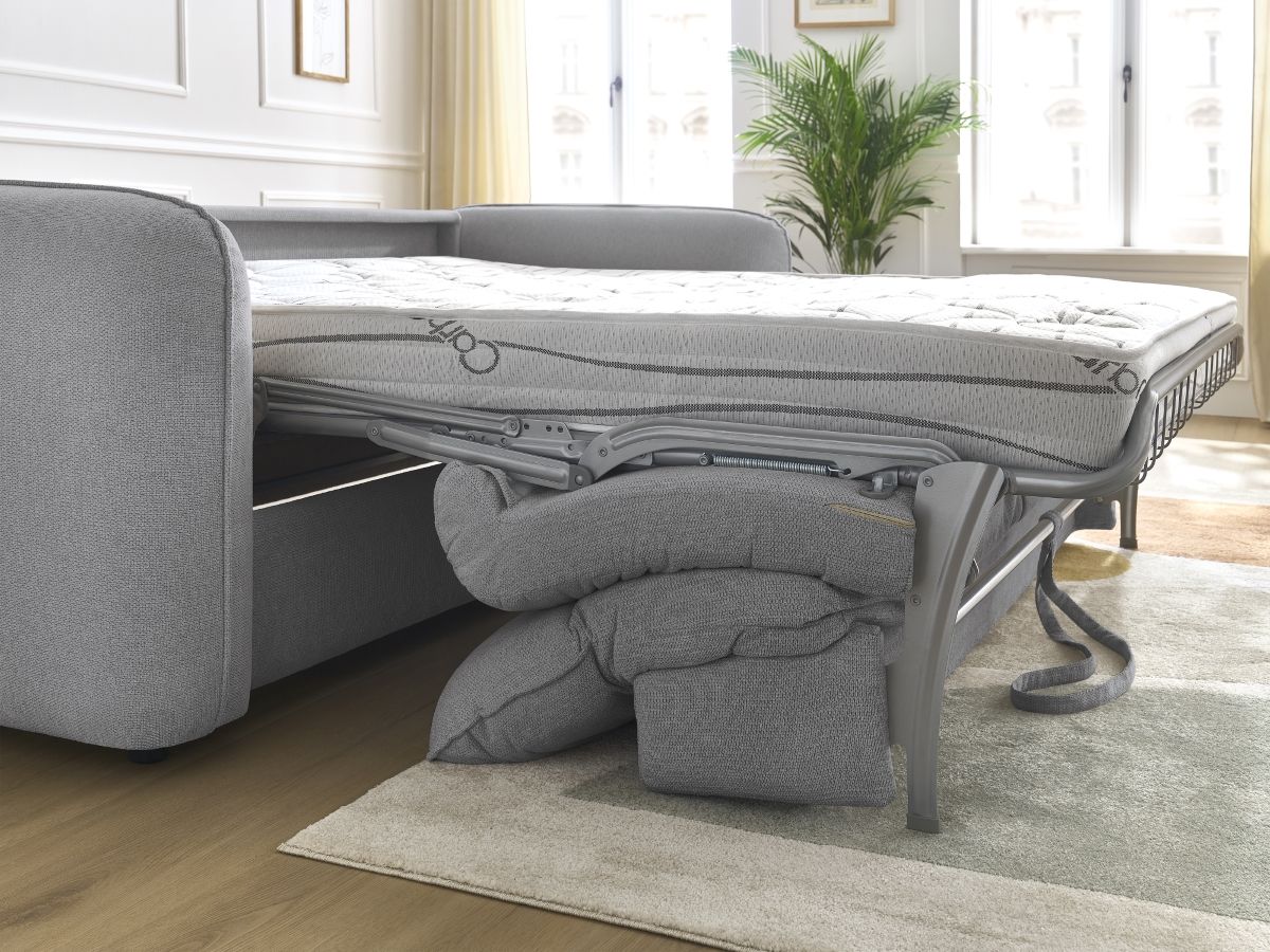 Canapé droit convertible ouverture express ACHILLE