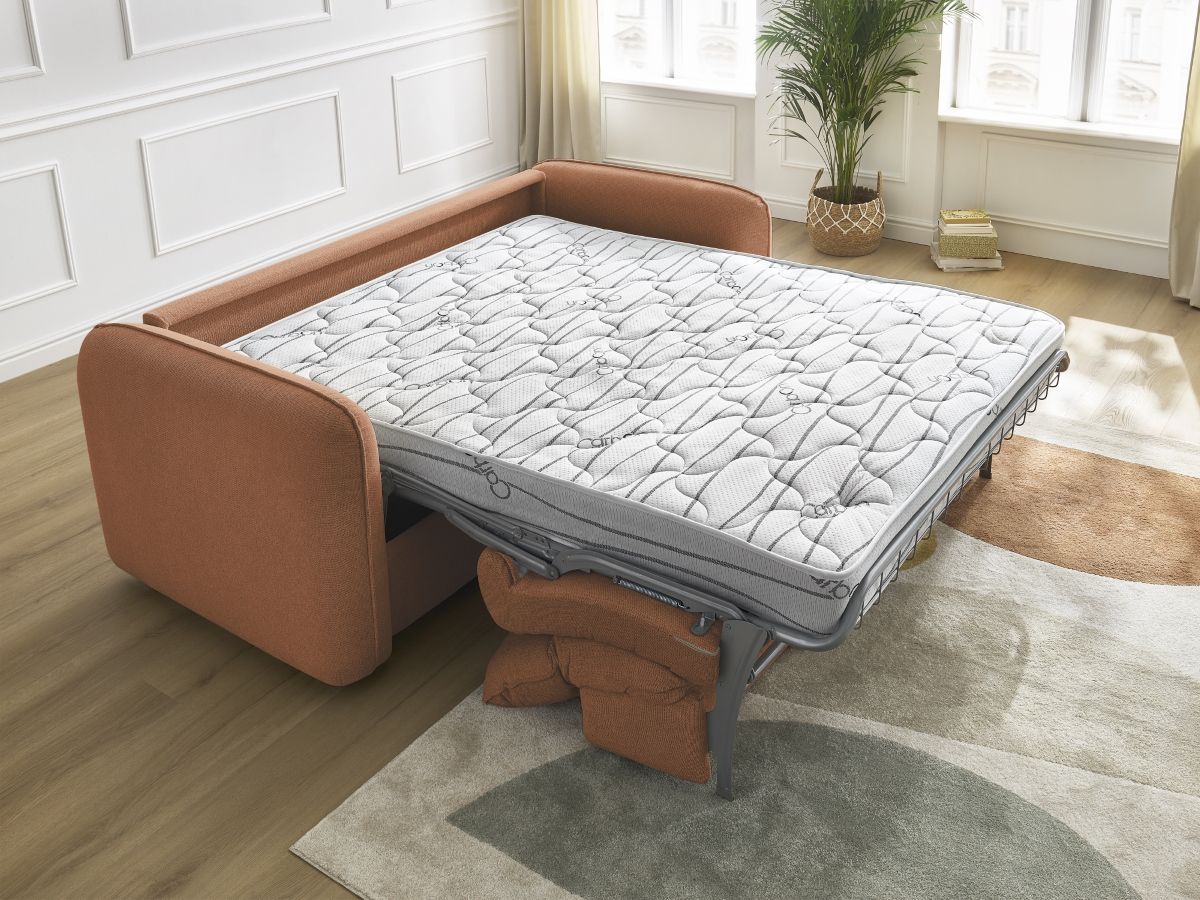Canapé droit convertible ouverture express ACHILLE