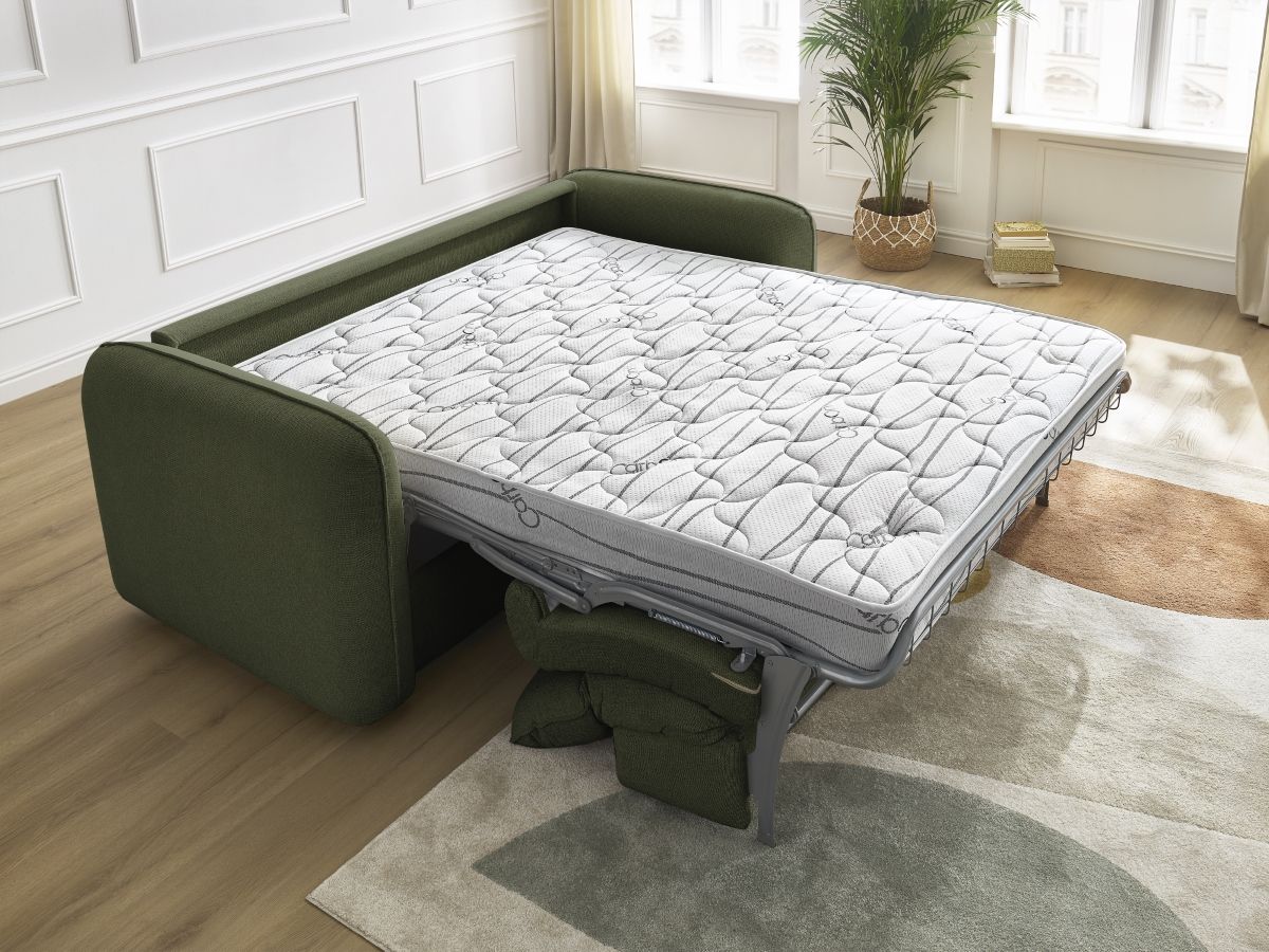 Canapé droit convertible ouverture express ACHILLE