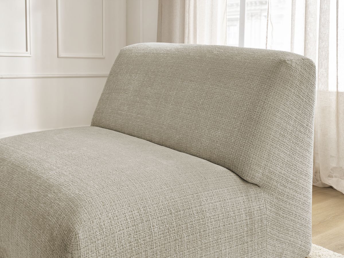 Chauffeuse 1 place pour canapé modulable SIRIUS tissu texturé