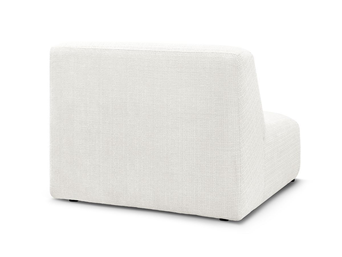 Chauffeuse 1 place pour canapé modulable SIRIUS tissu texturé