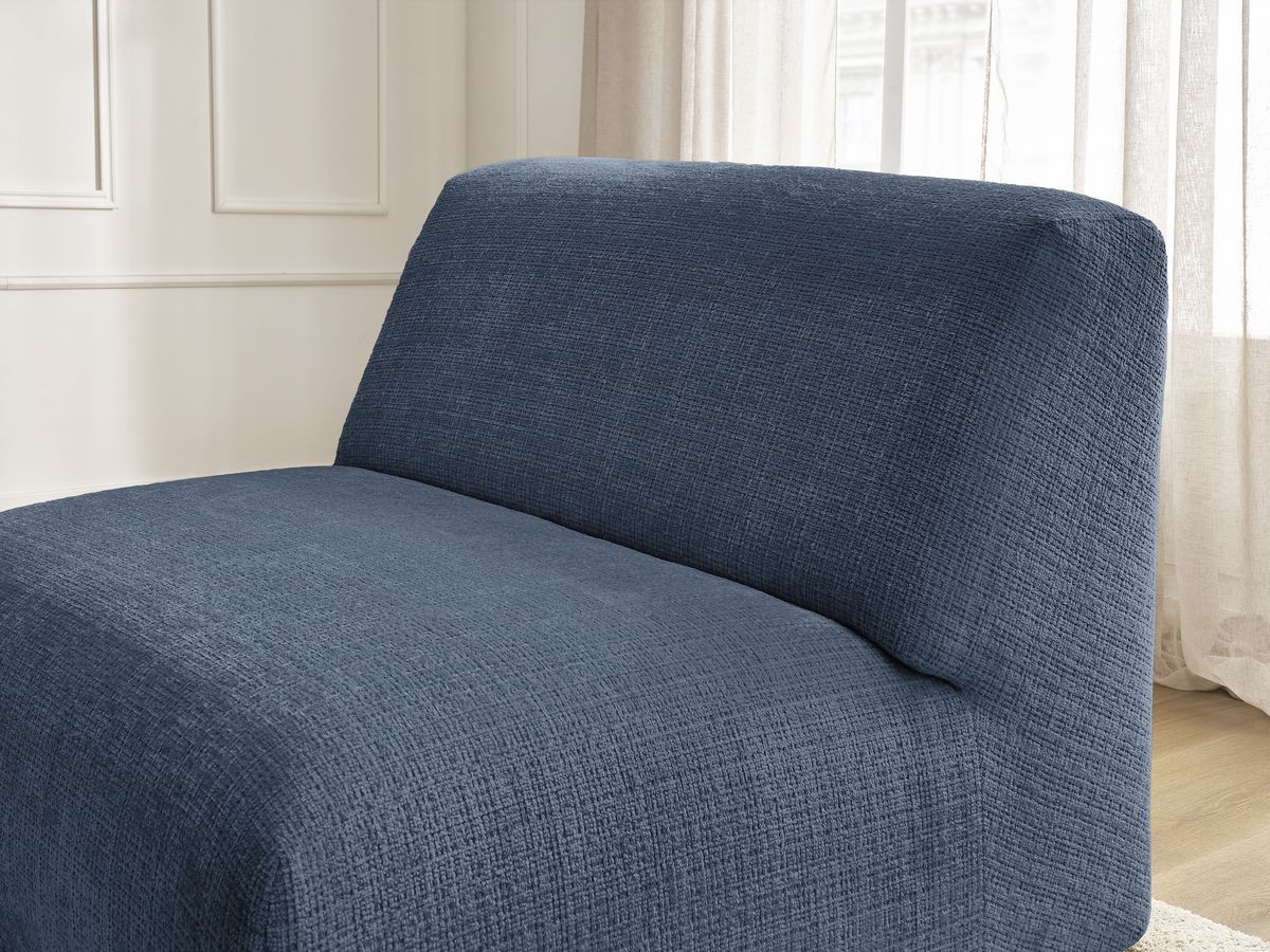 Chauffeuse 1 place pour canapé modulable SIRIUS tissu texturé