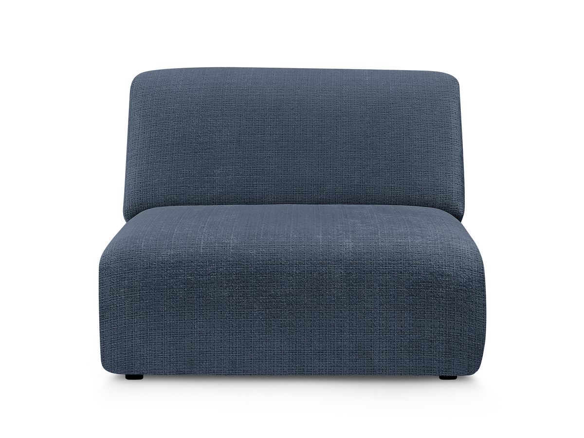 Chauffeuse 1 place pour canapé modulable SIRIUS tissu texturé