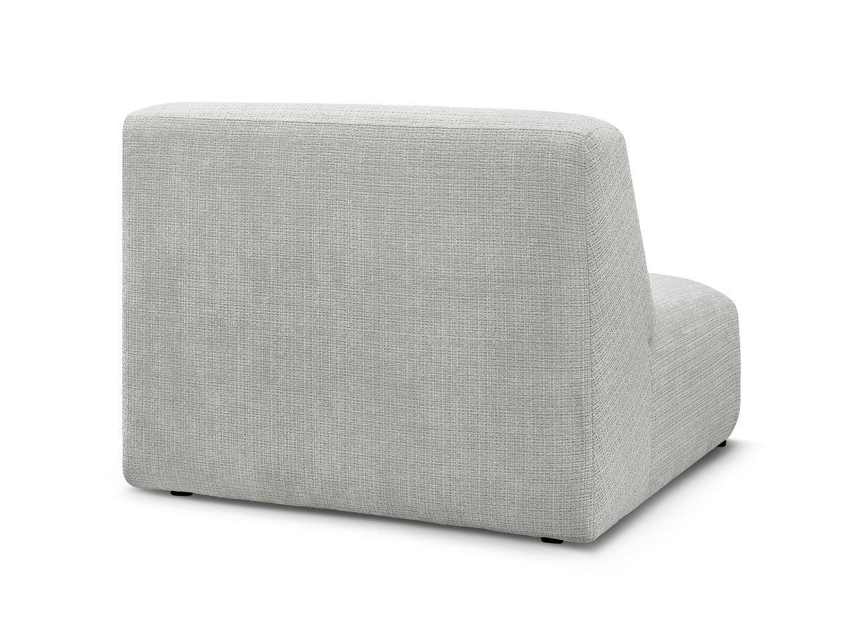 Chauffeuse 1 place pour canapé modulable SIRIUS tissu texturé