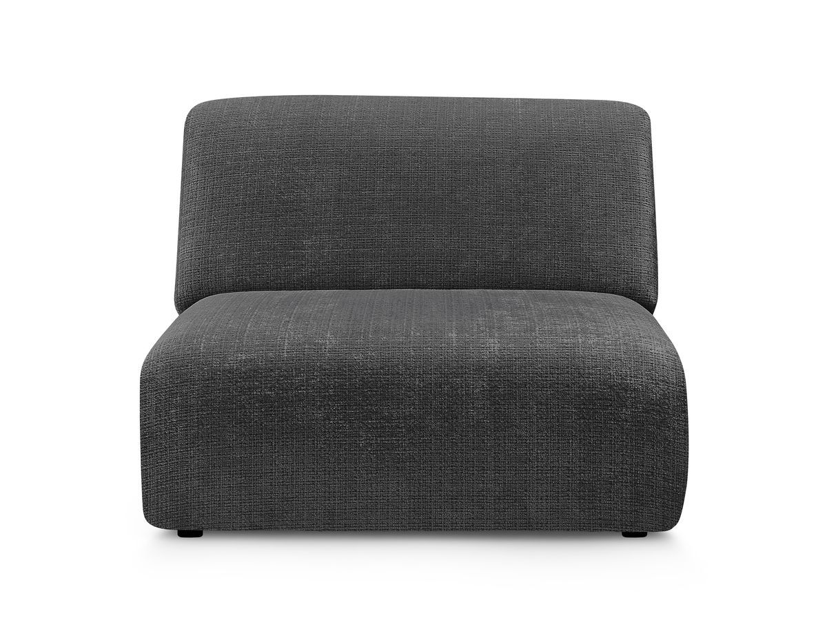 Chauffeuse 1 place pour canapé modulable SIRIUS tissu texturé