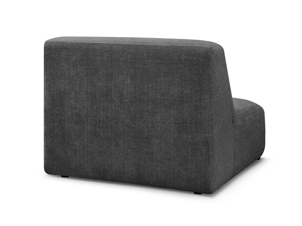 Chauffeuse 1 place pour canapé modulable SIRIUS tissu texturé