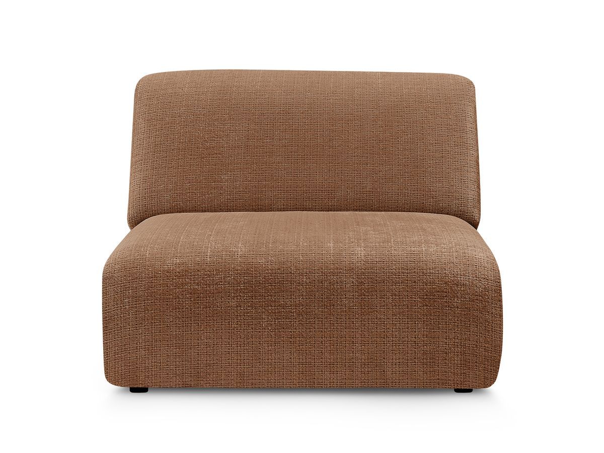 Chauffeuse 1 place pour canapé modulable SIRIUS tissu texturé