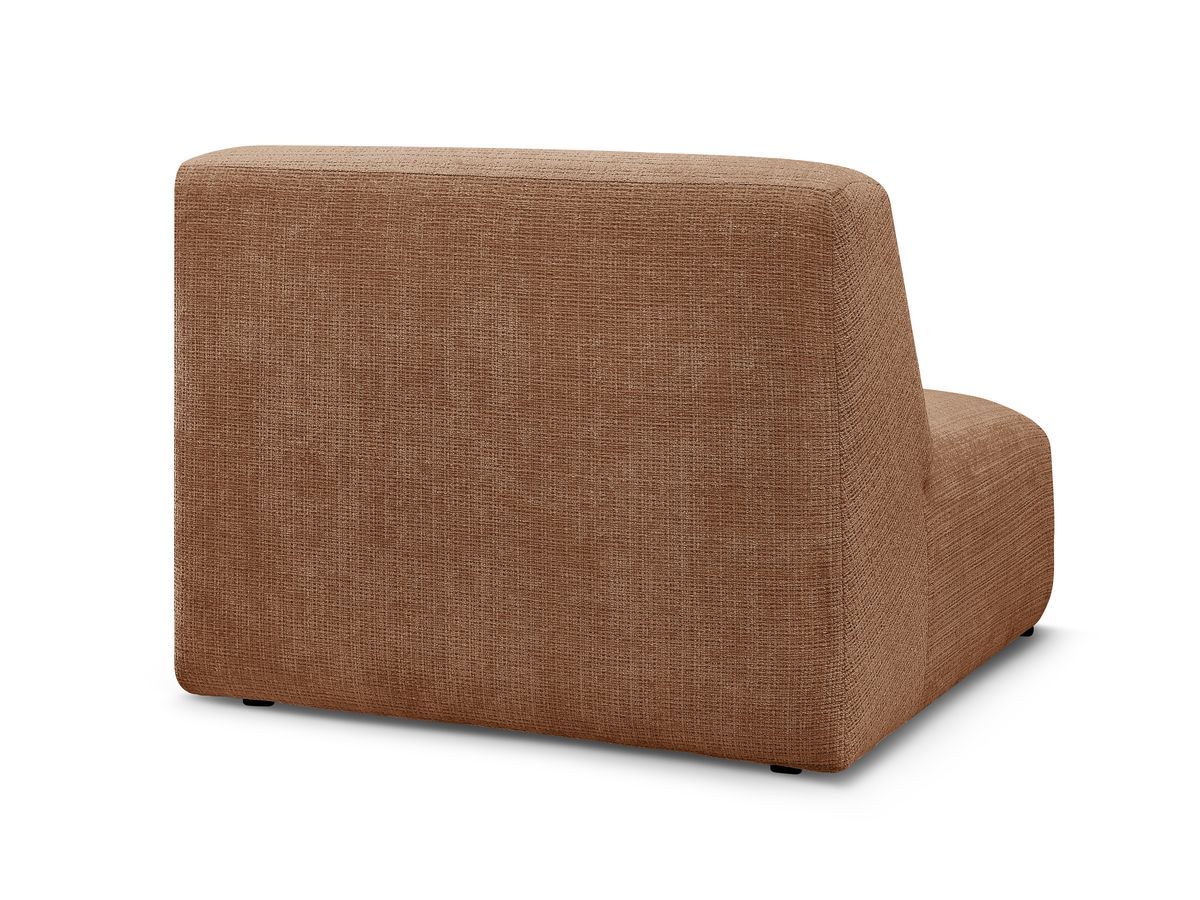 Chauffeuse 1 place pour canapé modulable SIRIUS tissu texturé