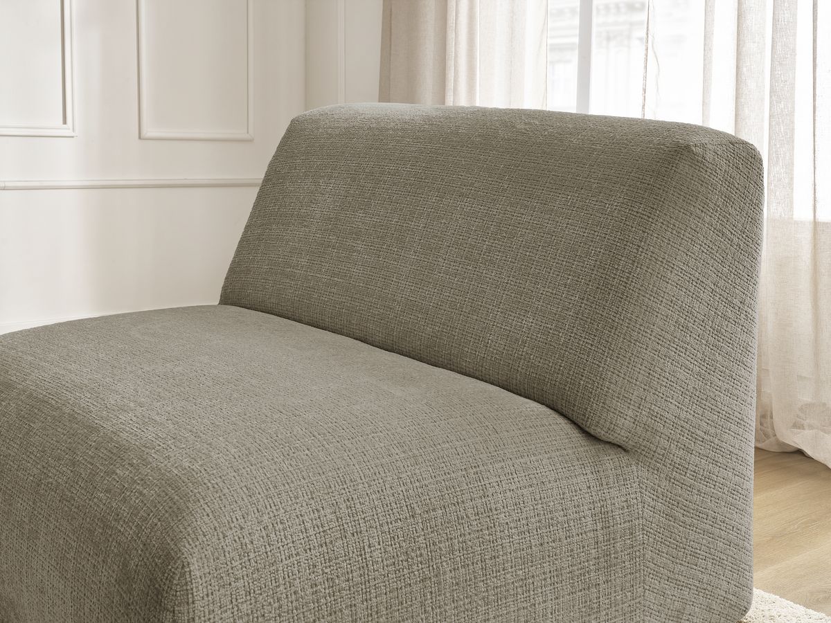 Chauffeuse 1 place pour canapé modulable SIRIUS tissu texturé