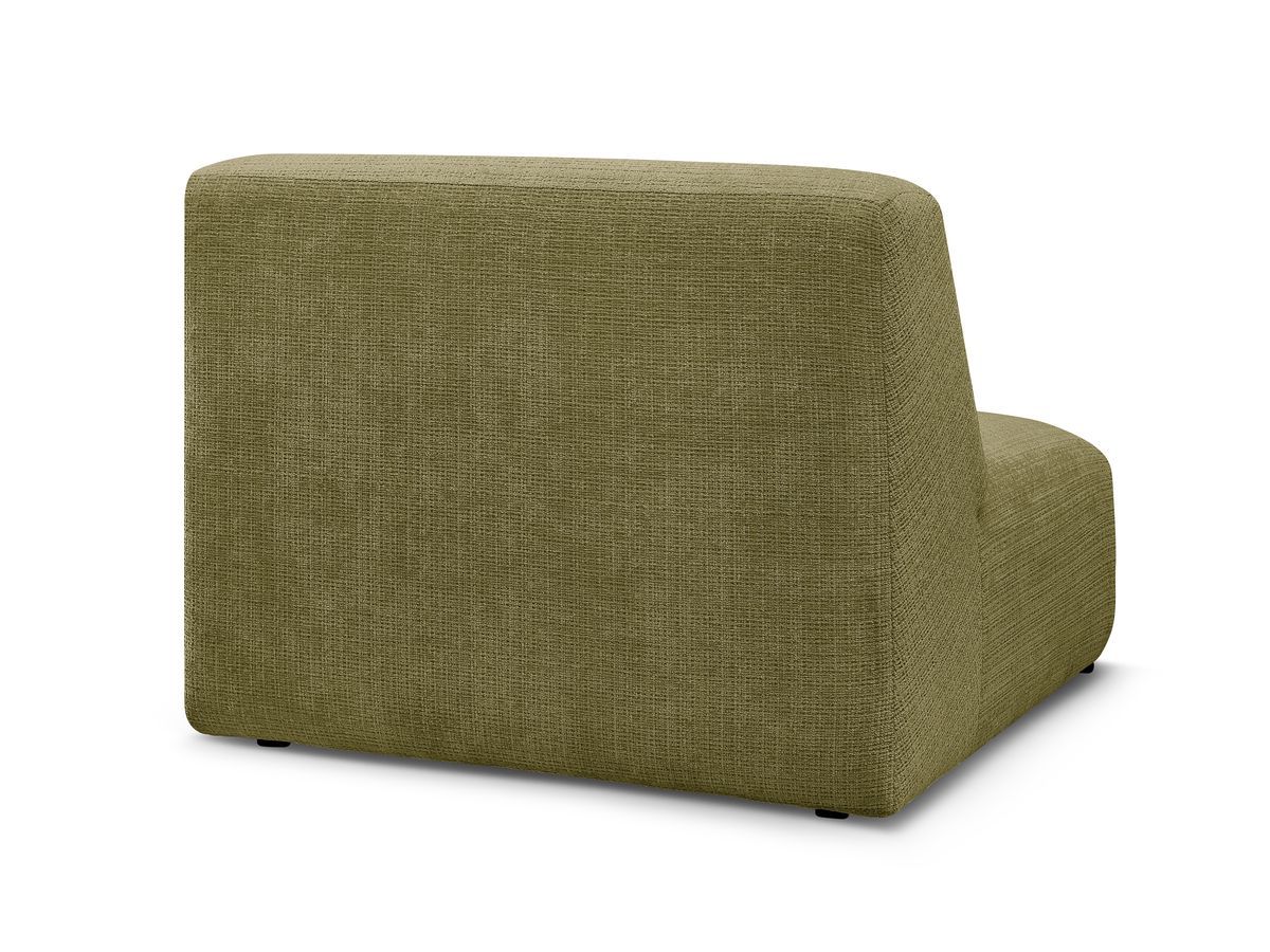 Chauffeuse 1 place pour canapé modulable SIRIUS tissu texturé