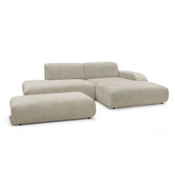 Angle fixe + pouf