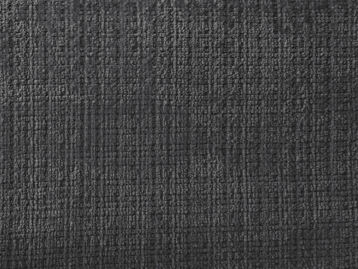 Canapé d'angle fixe modulable SIRIUS tissu texturé avec 1 chauffeuse