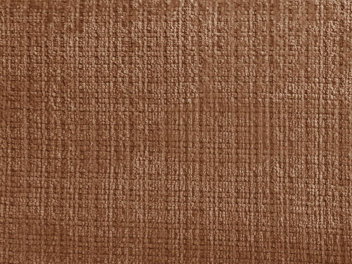 Canapé d'angle fixe modulable SIRIUS tissu texturé avec 1 chauffeuse
