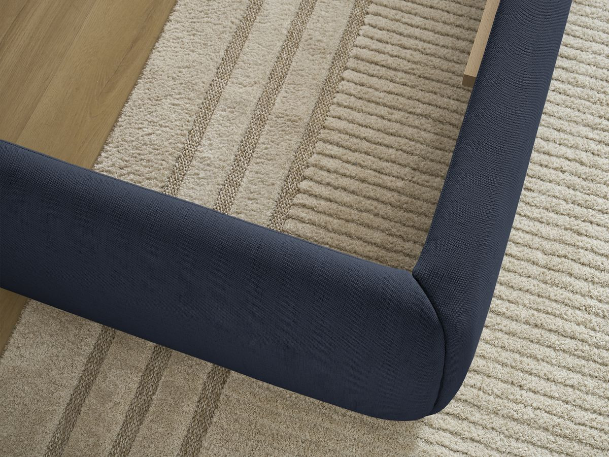 Sommier coffre INERA tissu lisse