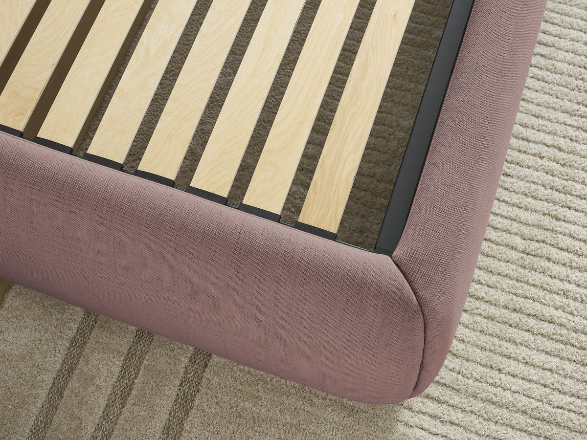 Sommier coffre INERA tissu lisse