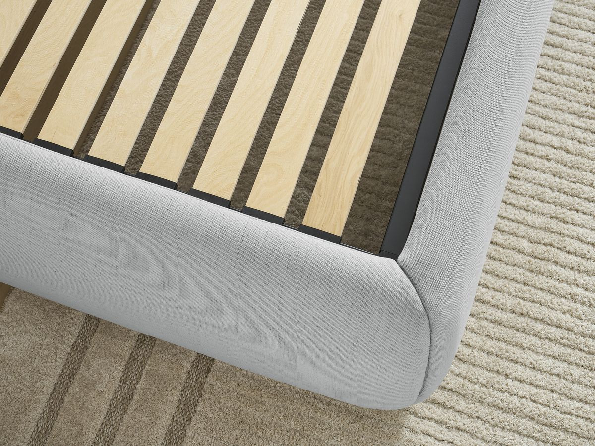 Sommier coffre INERA tissu lisse
