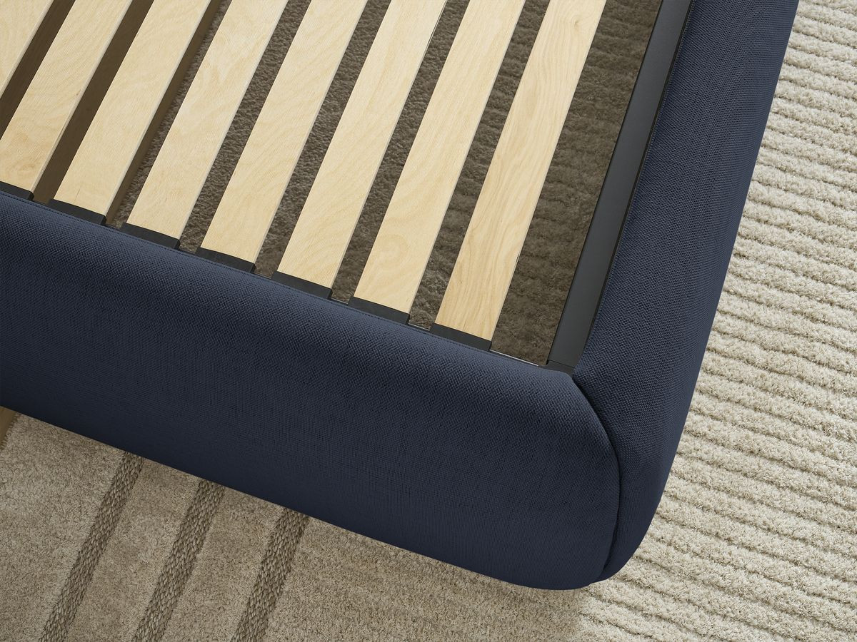 Sommier coffre INERA tissu lisse