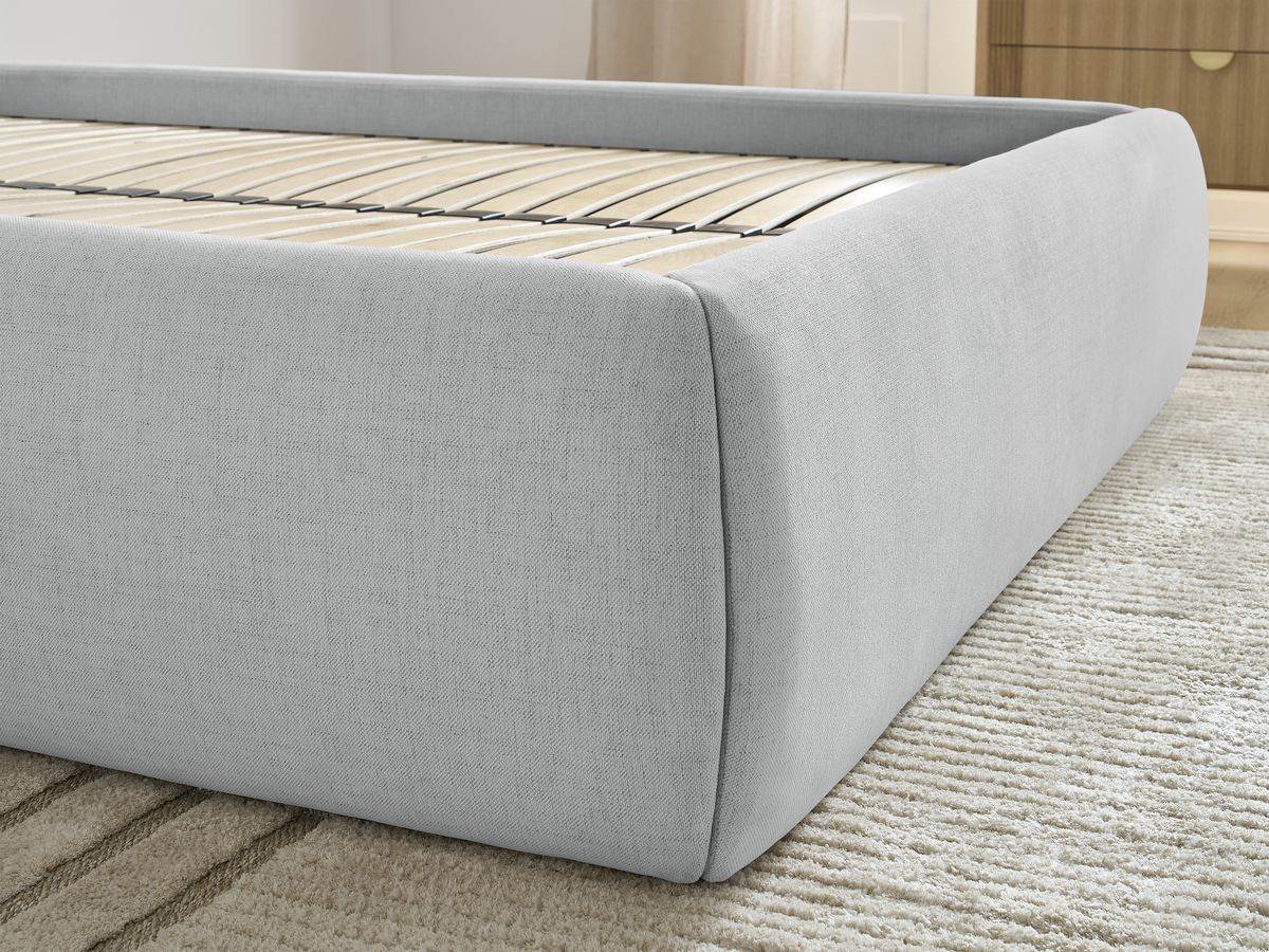 Sommier coffre INERA tissu lisse