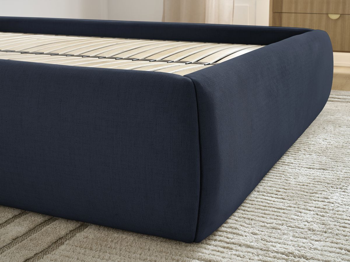 Sommier coffre INERA tissu lisse