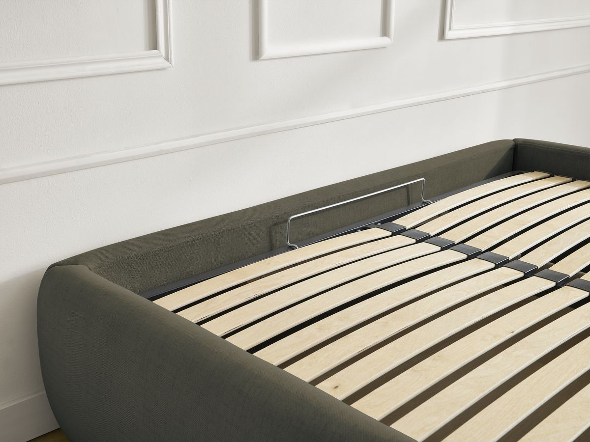 Sommier coffre INERA tissu lisse