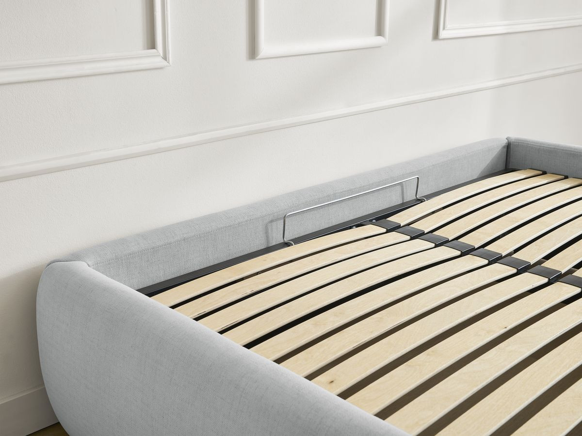 Sommier coffre INERA tissu lisse