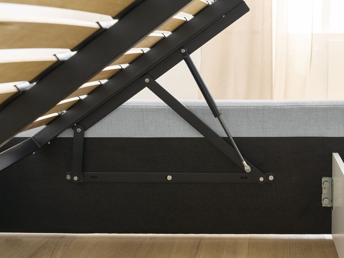 Sommier coffre INERA tissu lisse