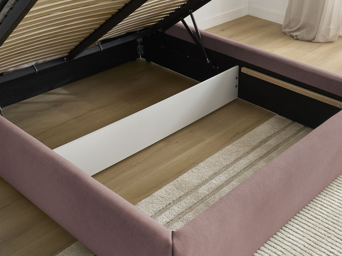 Sommier coffre INERA tissu lisse
