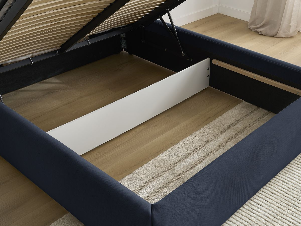 Sommier coffre INERA tissu lisse
