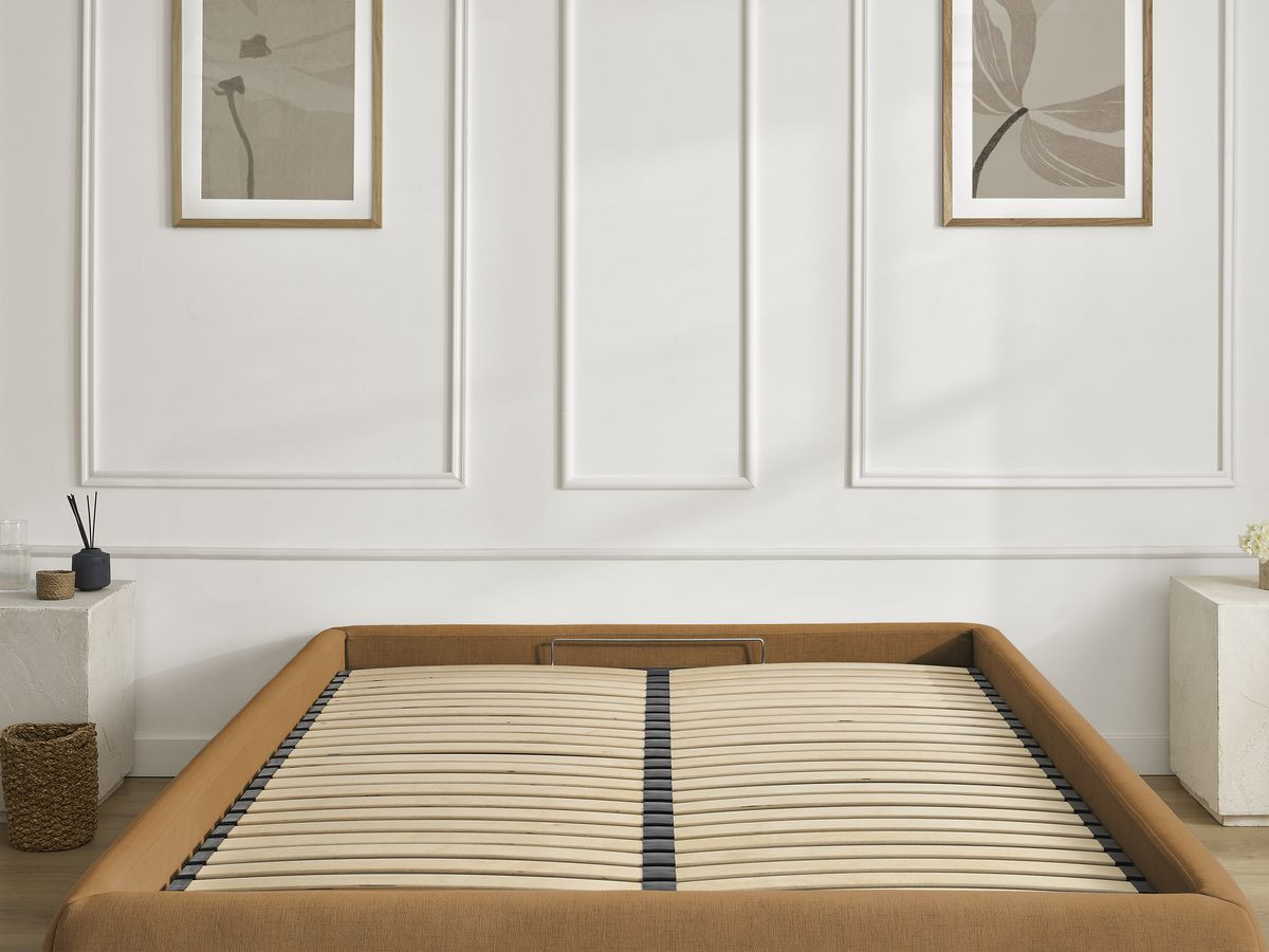 Sommier coffre INERA tissu lisse