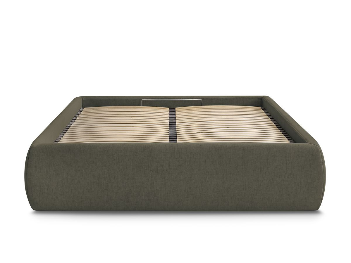 Sommier coffre INERA tissu lisse
