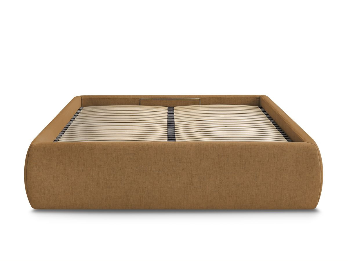 Sommier coffre INERA tissu lisse