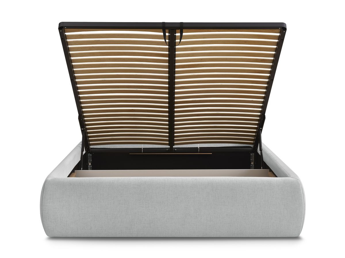 Sommier coffre INERA tissu lisse