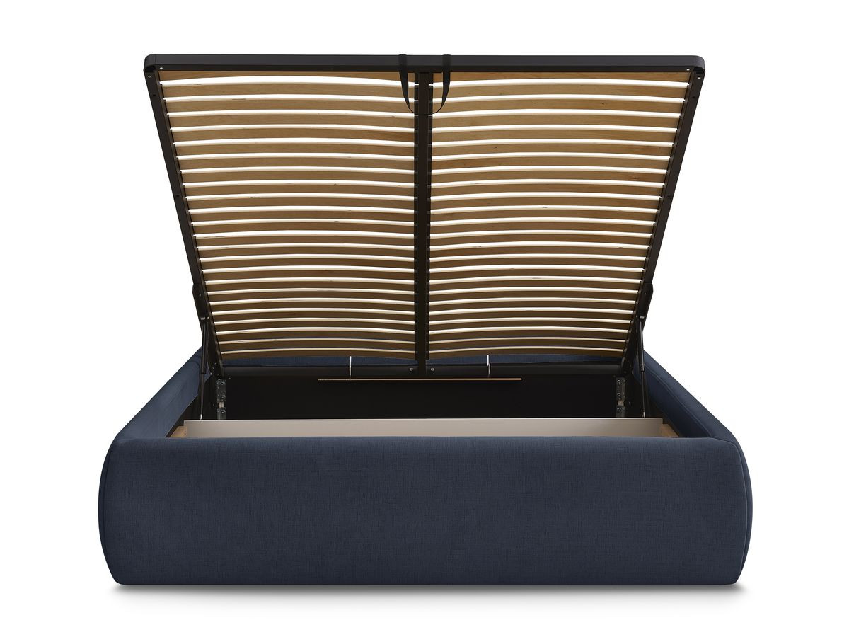 Sommier coffre INERA tissu lisse