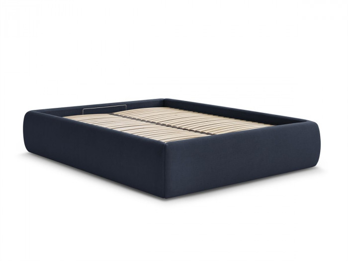 Sommier coffre INERA tissu lisse