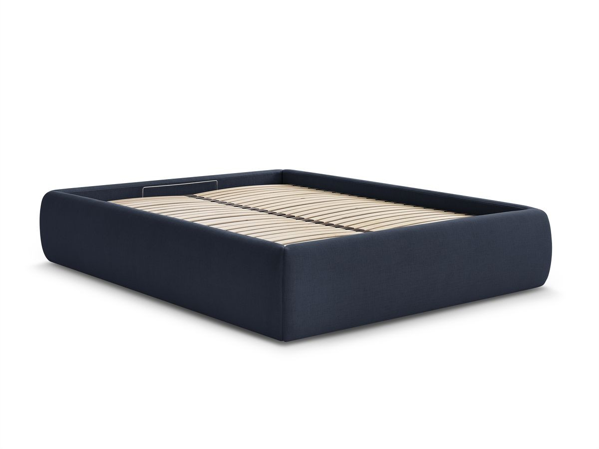 Sommier coffre INERA tissu lisse
