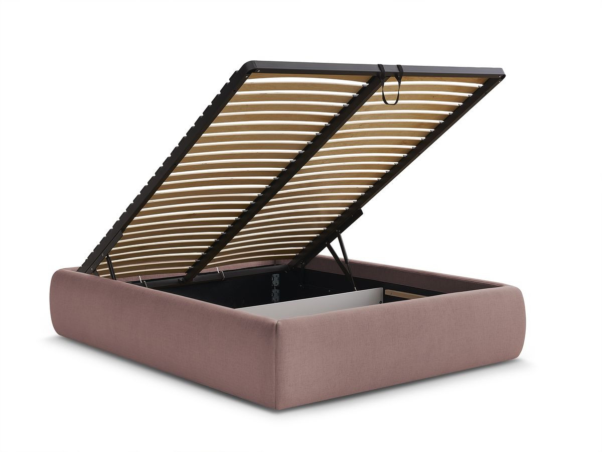 Sommier coffre INERA tissu lisse