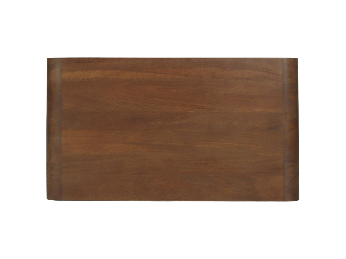 Buffet 4 portes 180 cm BRUNE bois massif de manguier