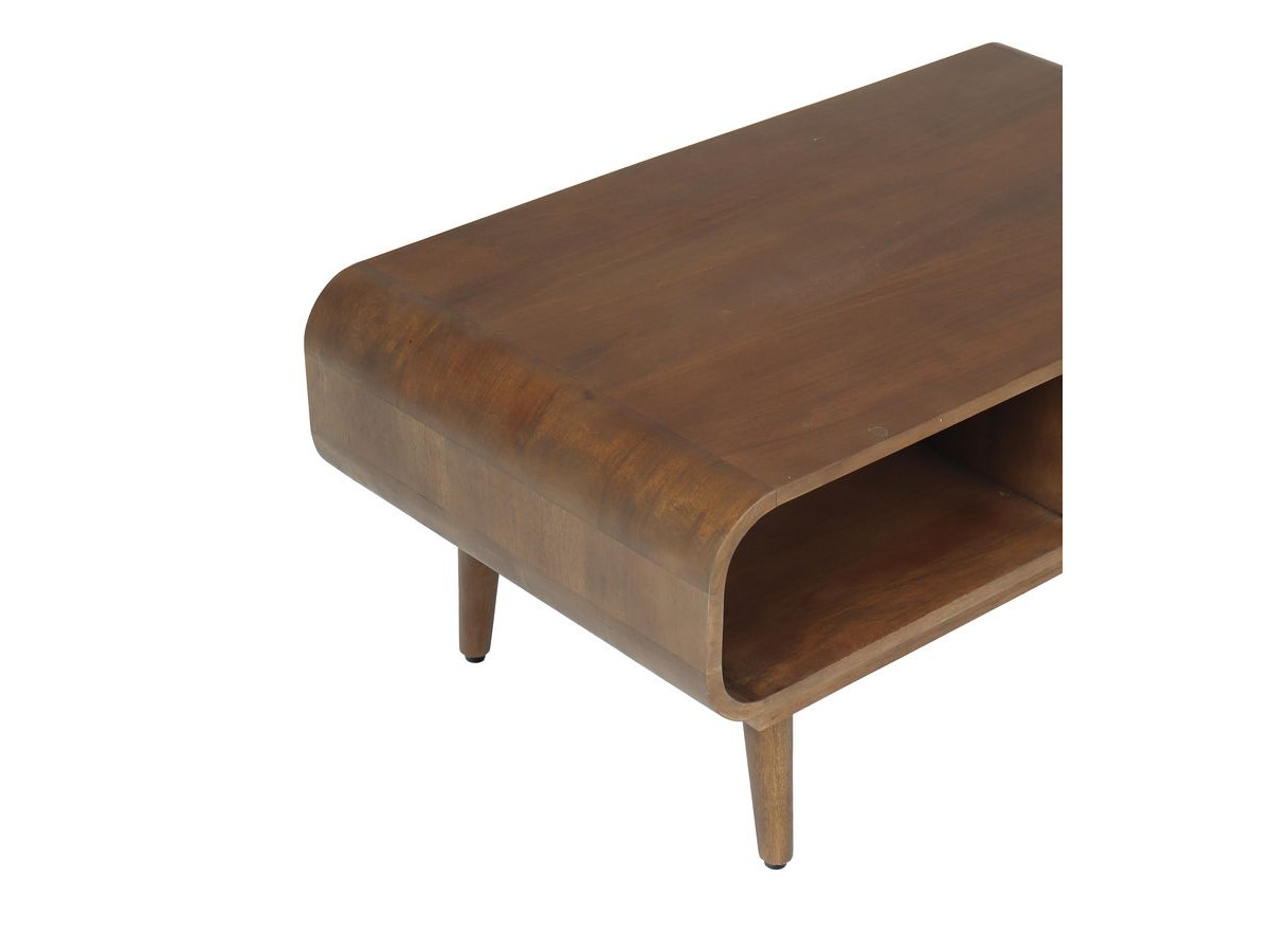 Salontafel 90 cm BRUNE massief mangohout