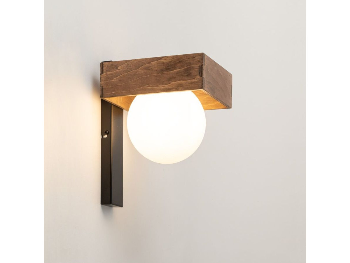 KEDAH stalen wandlamp