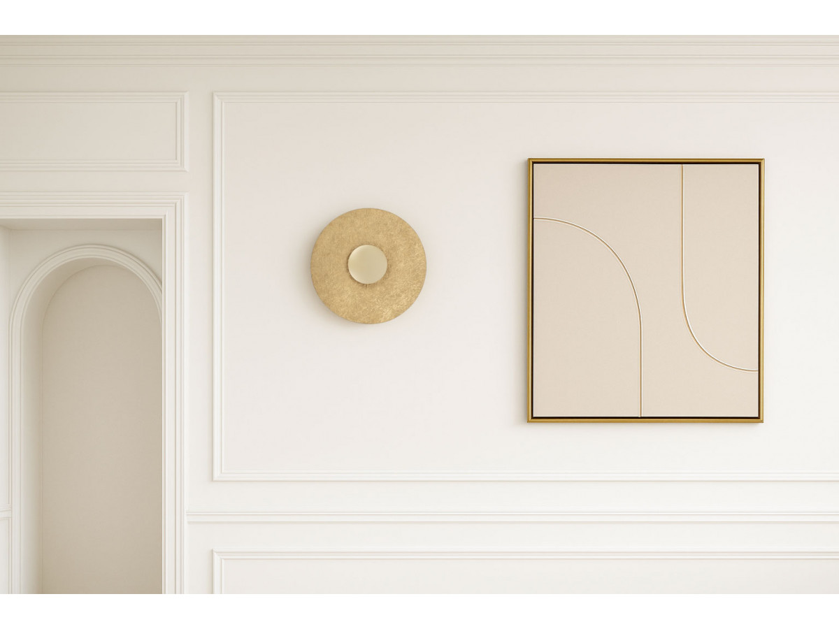 SOLENA stalen wandlamp