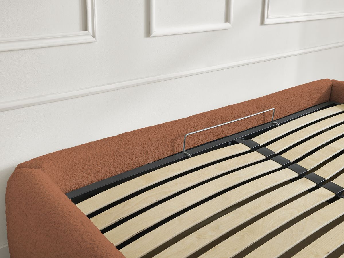 Sommier coffre INERA tissu bouclette