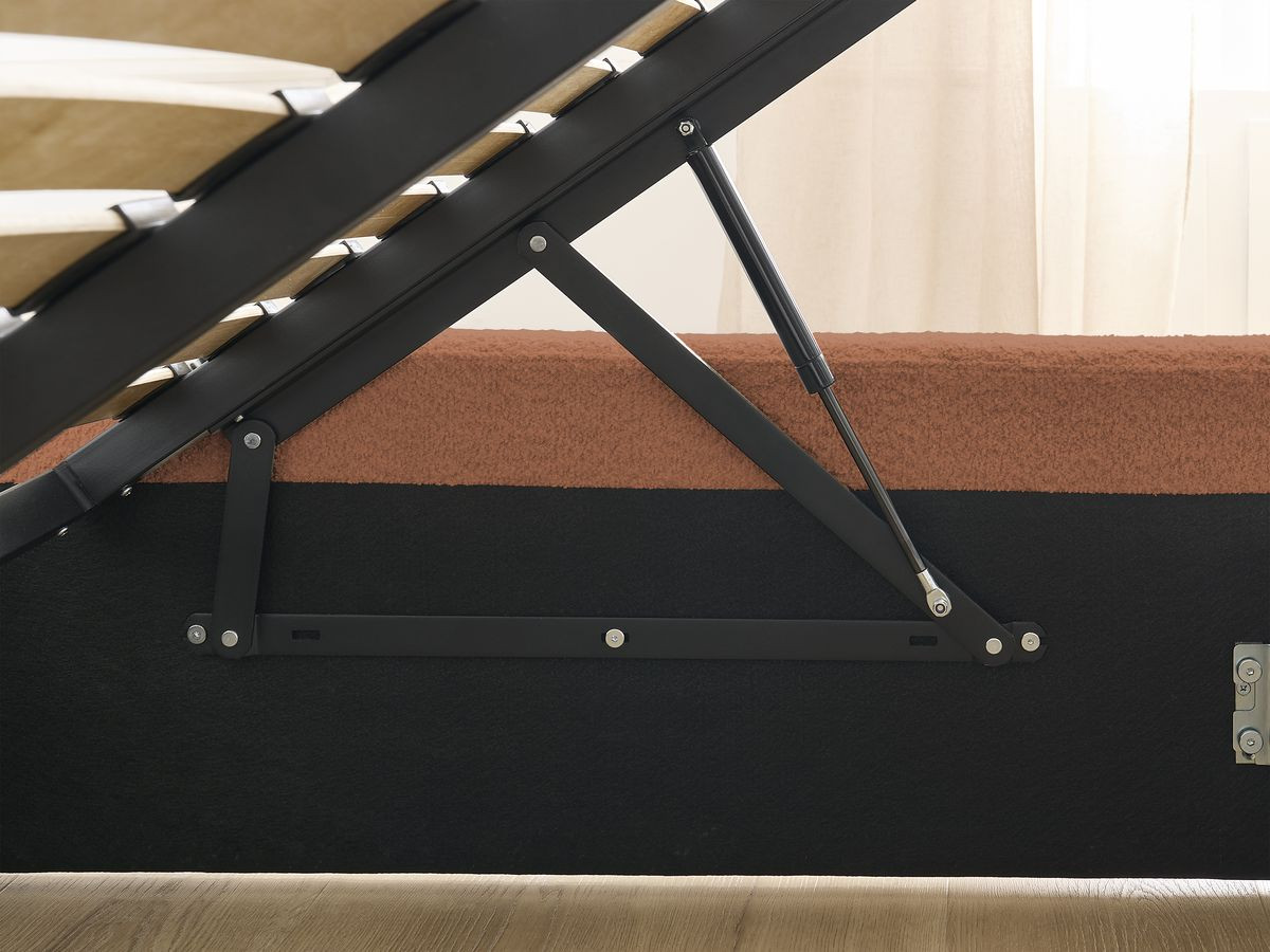 Sommier coffre INERA tissu bouclette