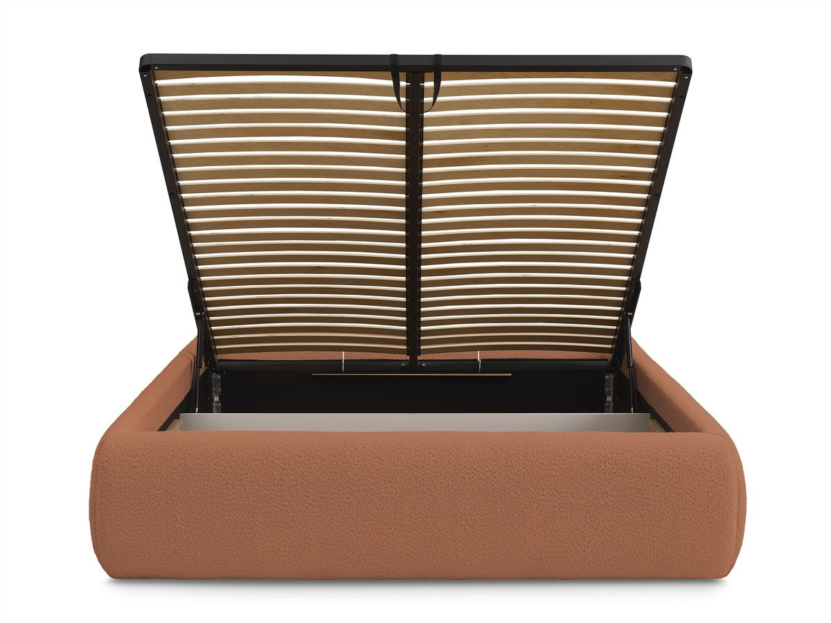 Sommier coffre INERA tissu bouclette