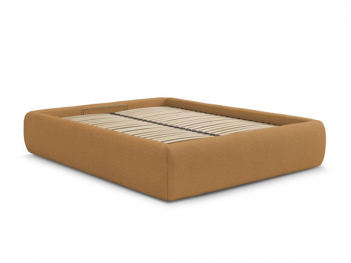 Sommier coffre INERA tissu bouclette