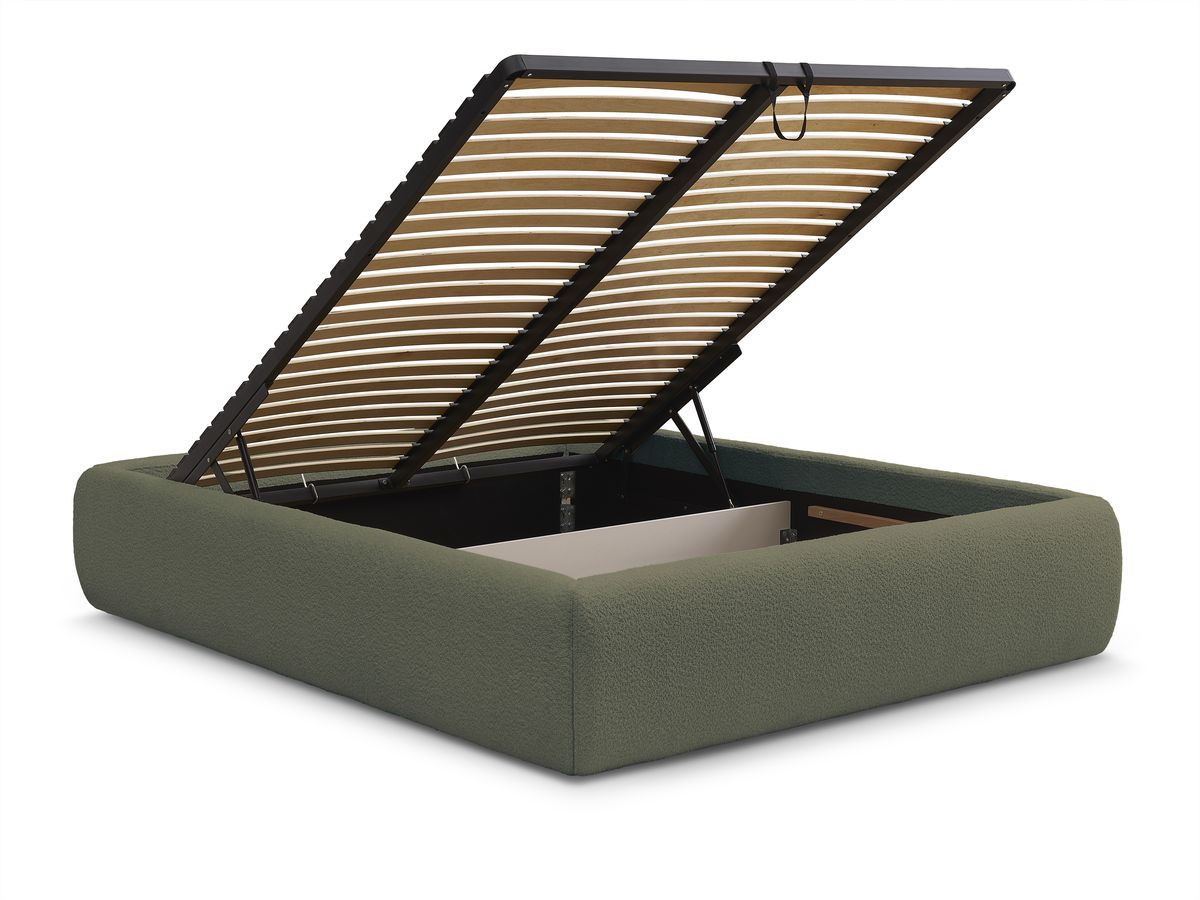 INERA opbergboxspring in badstof