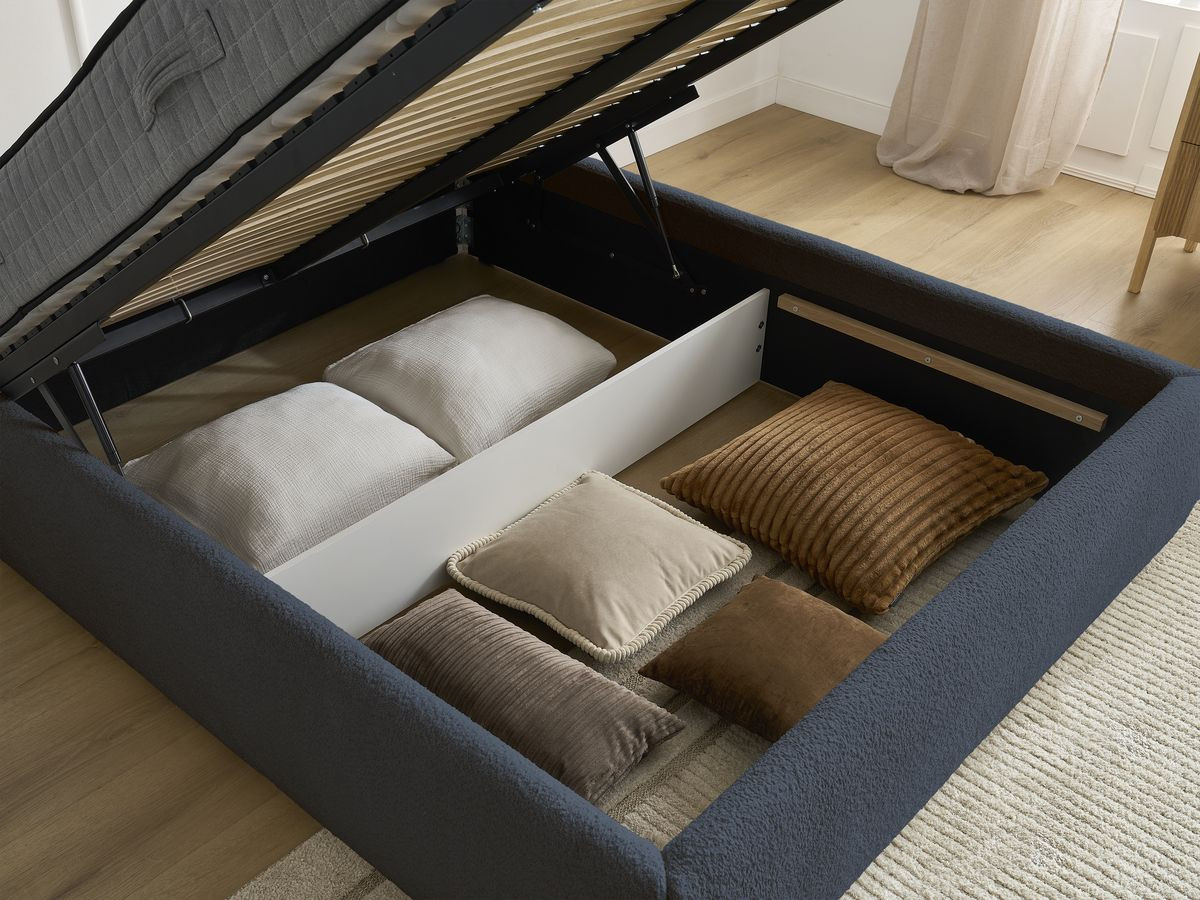 INERA opbergboxspring in badstof