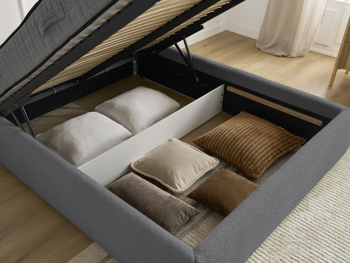 INERA opbergboxspring in badstof